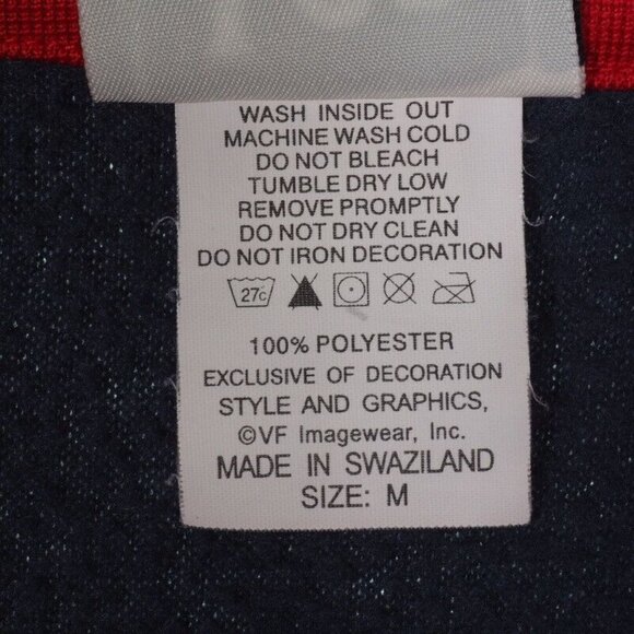 New York Rangers NHL Fleece Mens Medium Pullover Half-Zip Jacket - Picture 9 of 11